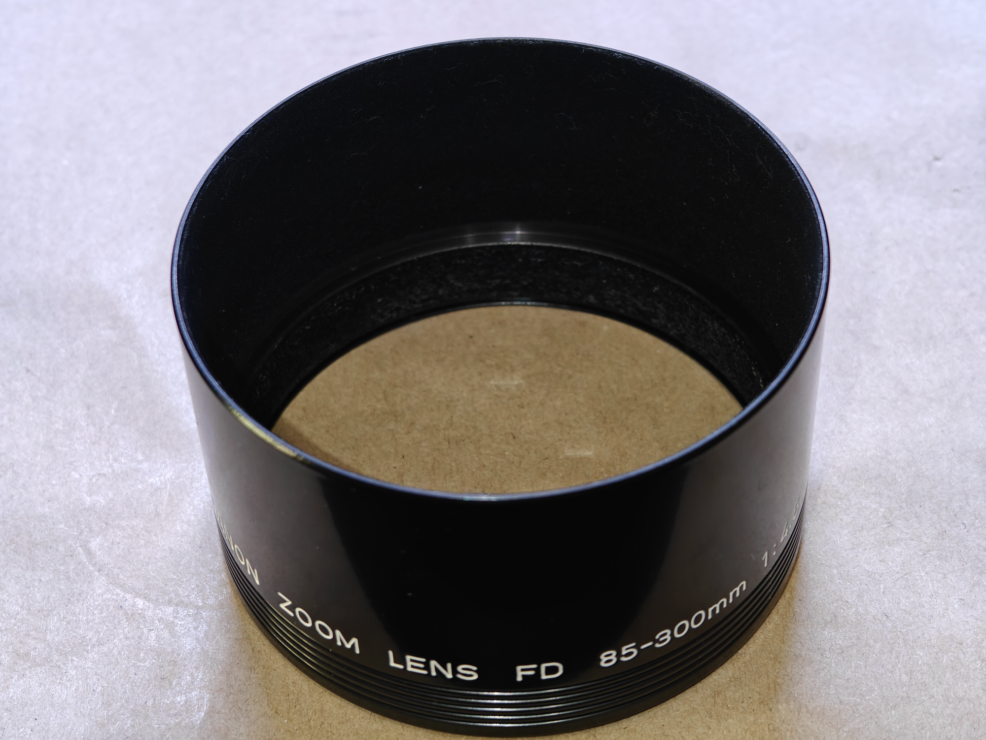 Canon FD 85-300mm f4.5 disassembly