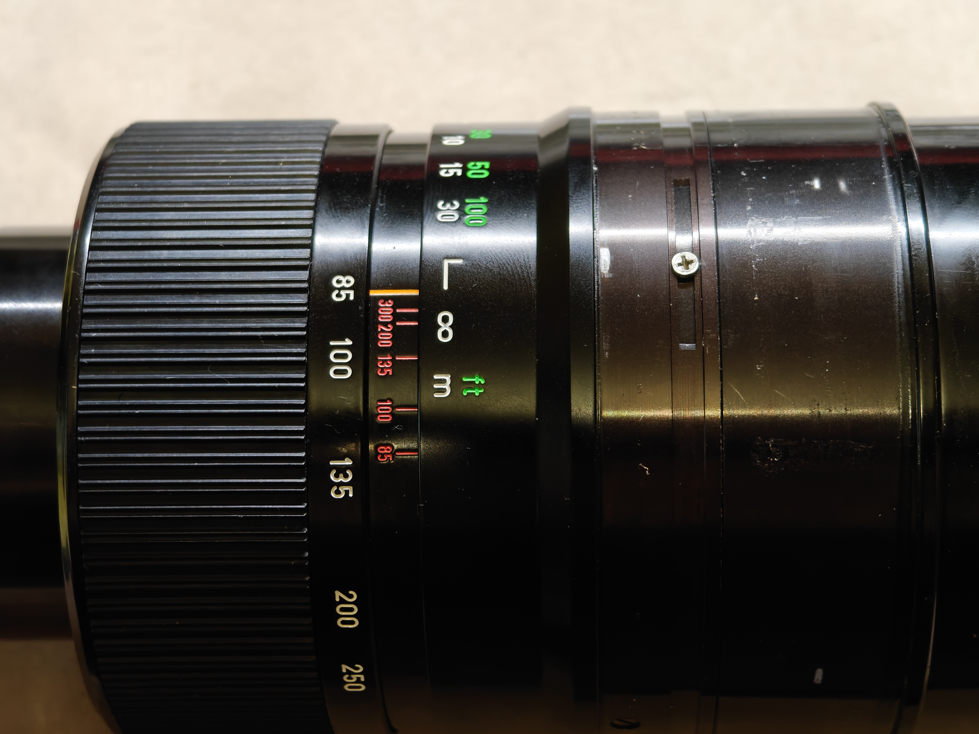 Canon FD 85-300mm f4.5 disassembly