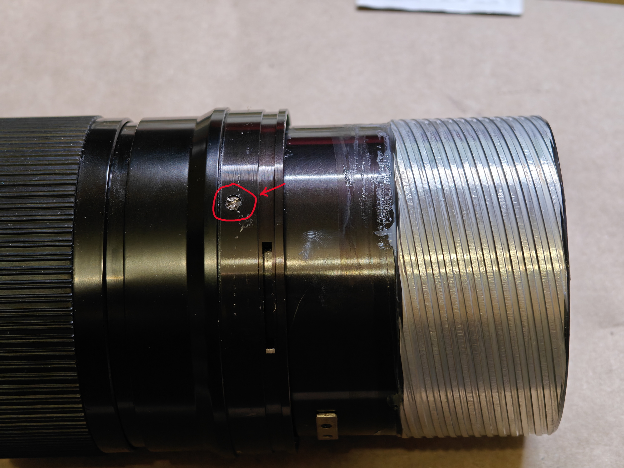 Canon FD 85-300mm f4.5 disassembly