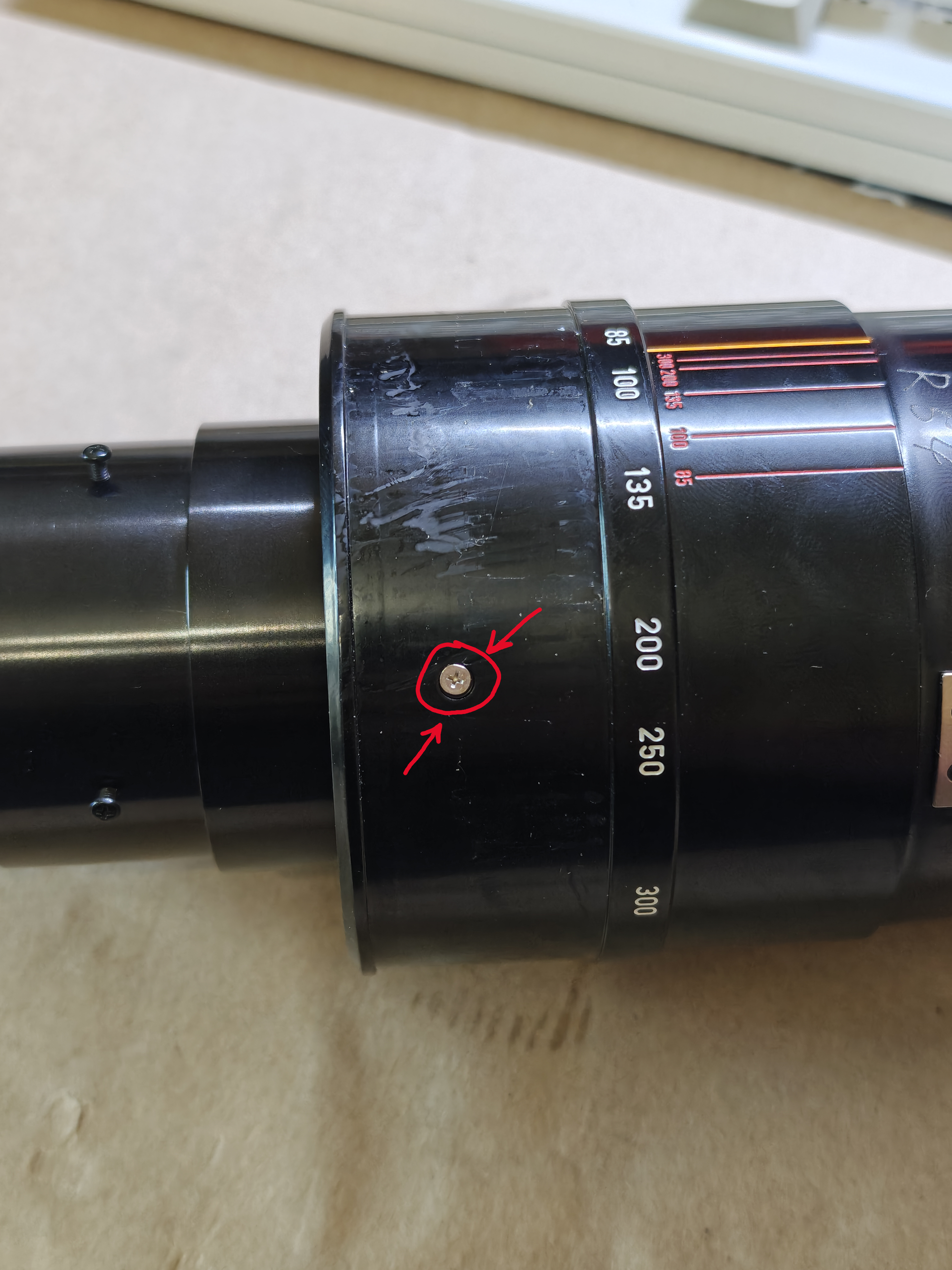 Canon FD 85-300mm f4.5 disassembly