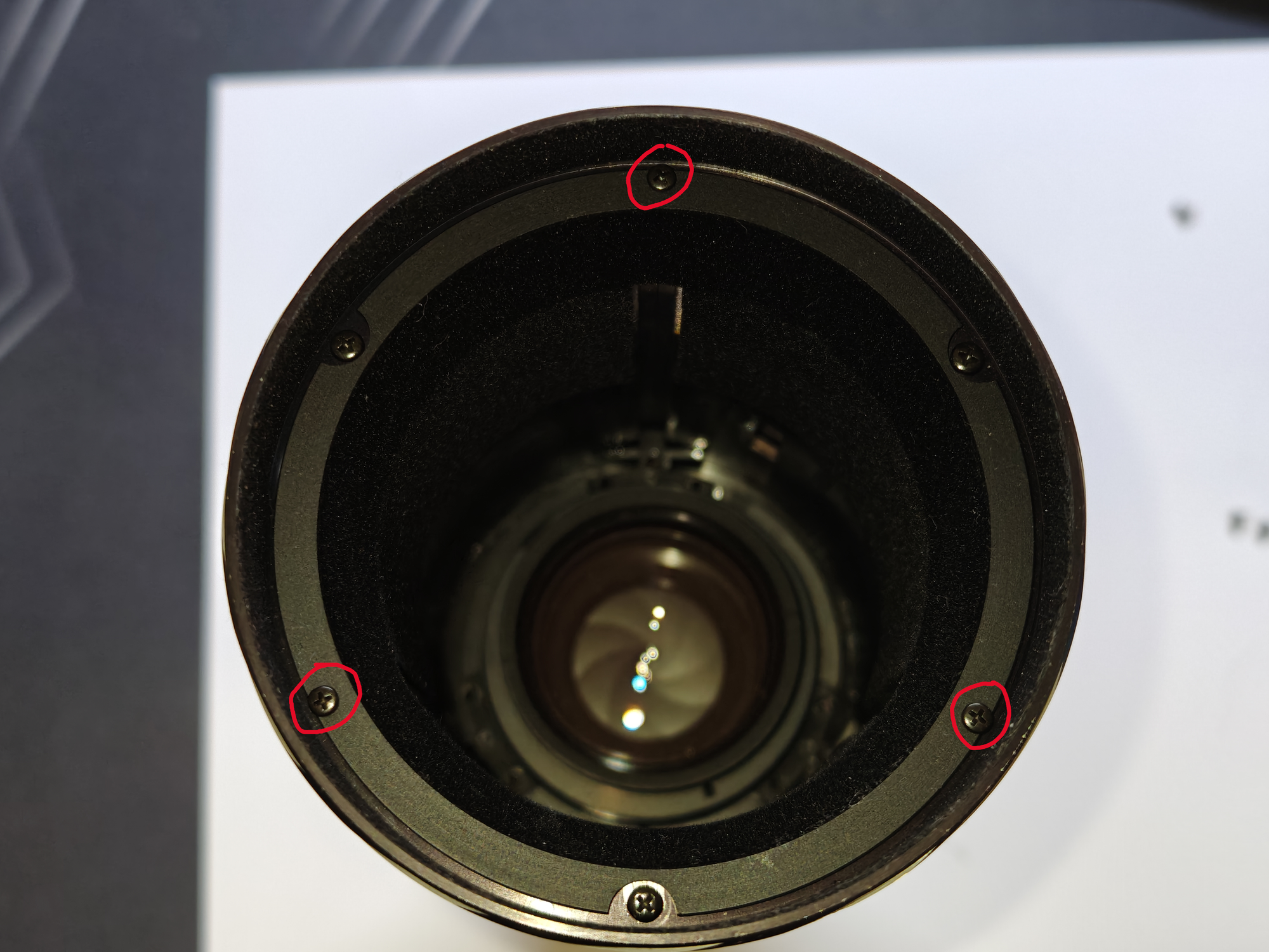 Canon FD 85-300mm f4.5 disassembly