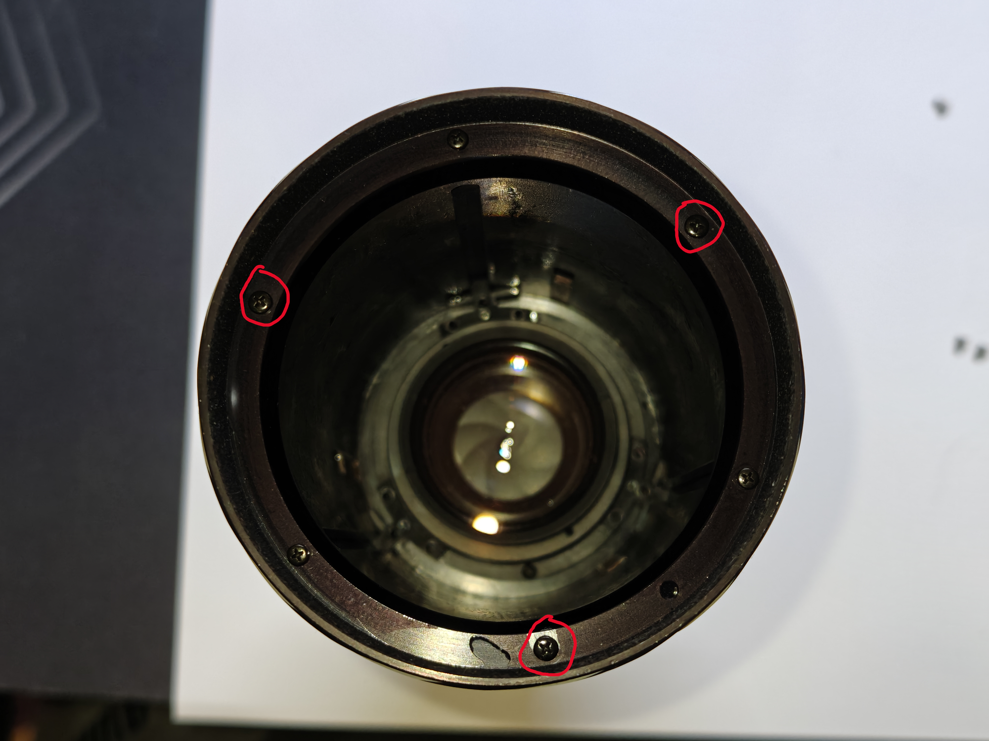 Canon FD 85-300mm f4.5 disassembly