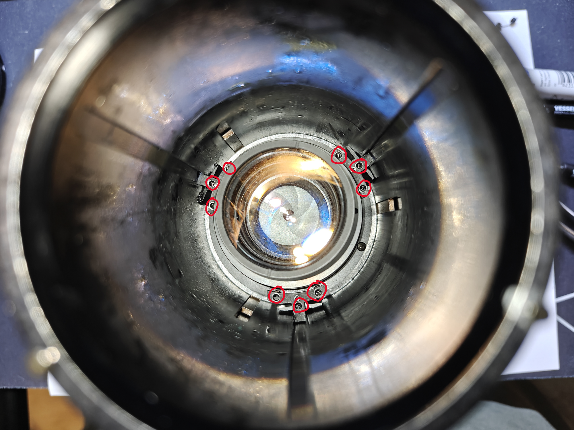 Canon FD 85-300mm f4.5 disassembly