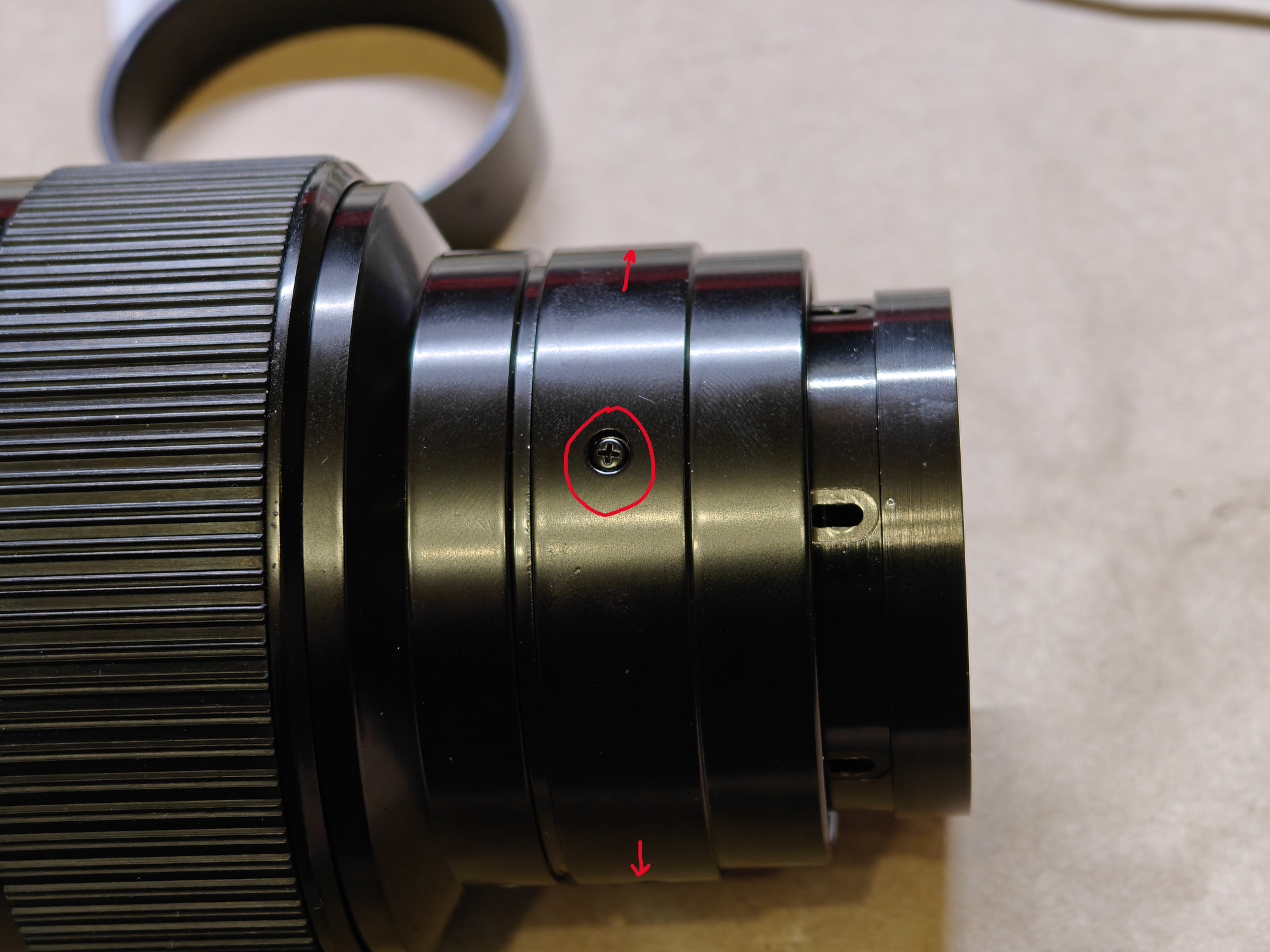 Canon FD 85-300mm f4.5 disassembly