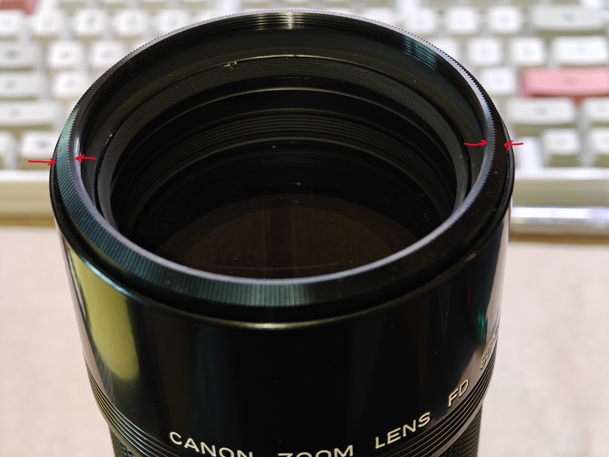 Canon FD 85-300mm f4.5 disassembly