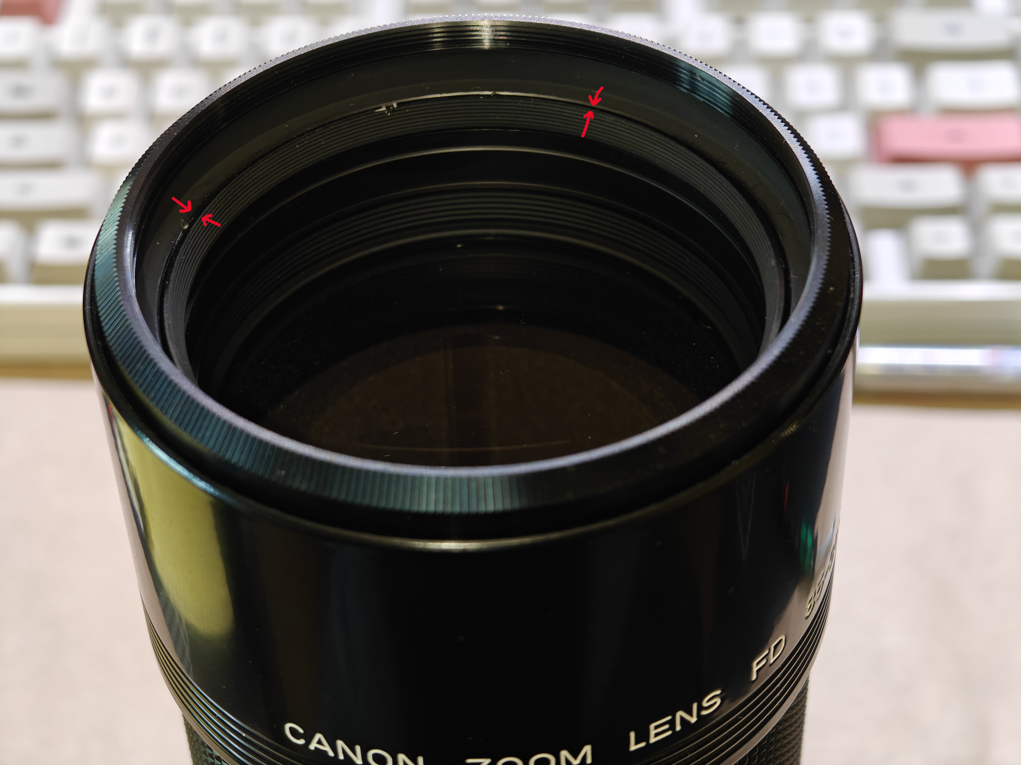Canon FD 85-300mm f4.5 disassembly