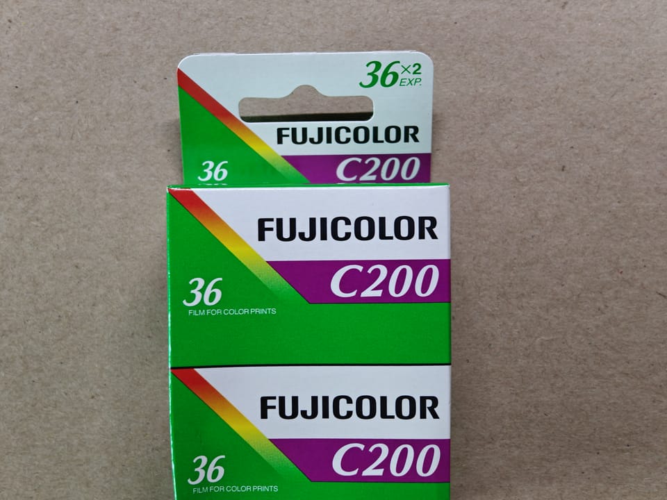 Fujicolor C200 2x36exp